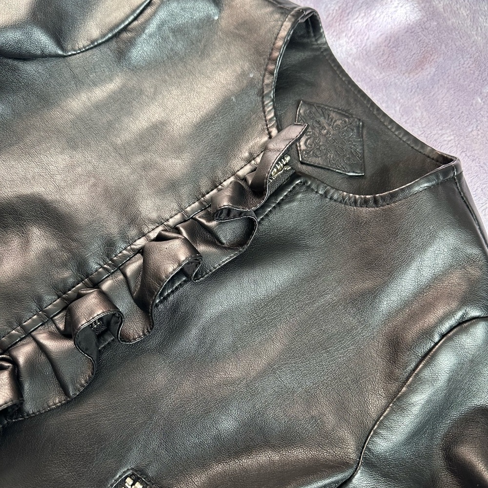 JouJou faux leather Jacket size M